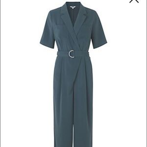 mbyM - Tori Short-Sleeve Belted Jumpsuit